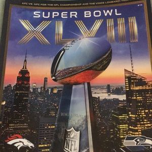 Super Bowl XLVIII NY/NJ 2/2/14 collectib program